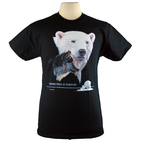 Extinction is Forever T-Shirt – Jim Morris Environmental T-Shirt Co.