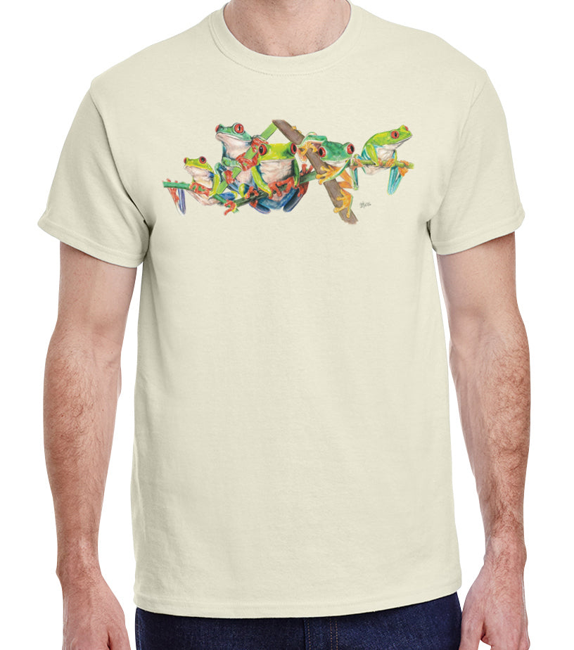 Tree Frogs T-Shirt – Jim Morris Environmental T-Shirt Co.